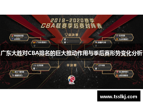 广东大胜对CBA排名的巨大推动作用与季后赛形势变化分析