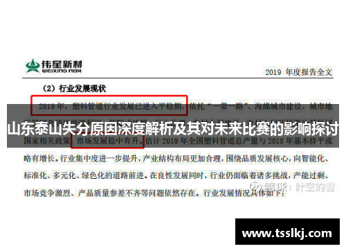 山东泰山失分原因深度解析及其对未来比赛的影响探讨