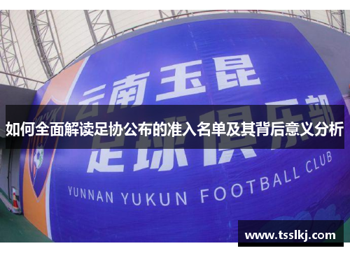 如何全面解读足协公布的准入名单及其背后意义分析