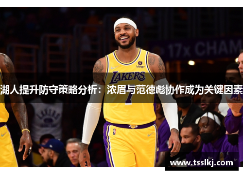 湖人提升防守策略分析：浓眉与范德彪协作成为关键因素